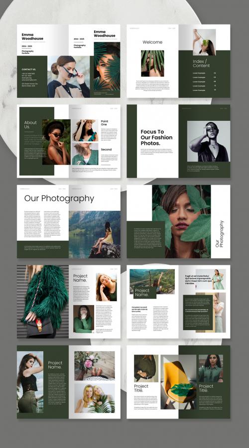 Photography Portfolio Layout