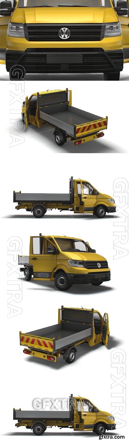 VW Crafter Single Cab Tipper HQ Interior 2023 Model