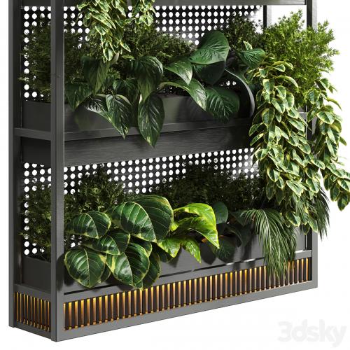 stand Indoor plant-plant stand metal vase 07