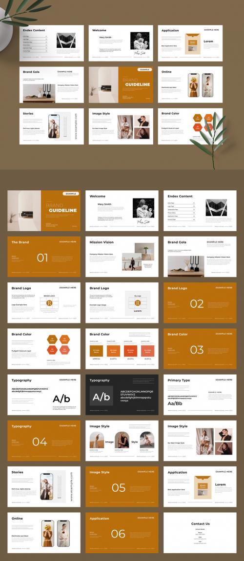 Minimal Brand Guidelines Presentation