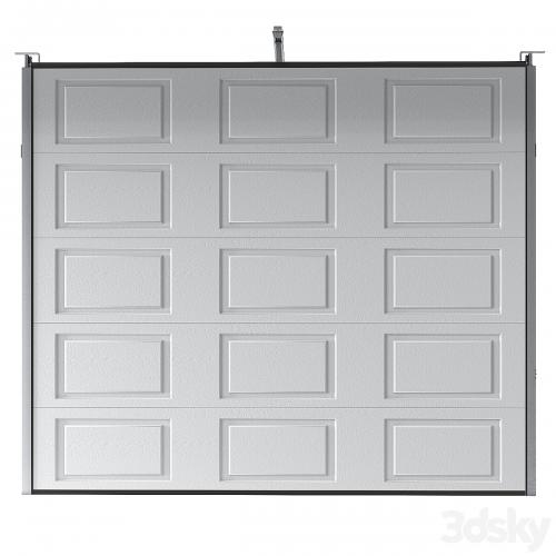 Sectional garage doors