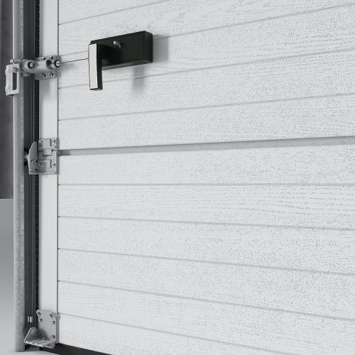 Sectional garage doors