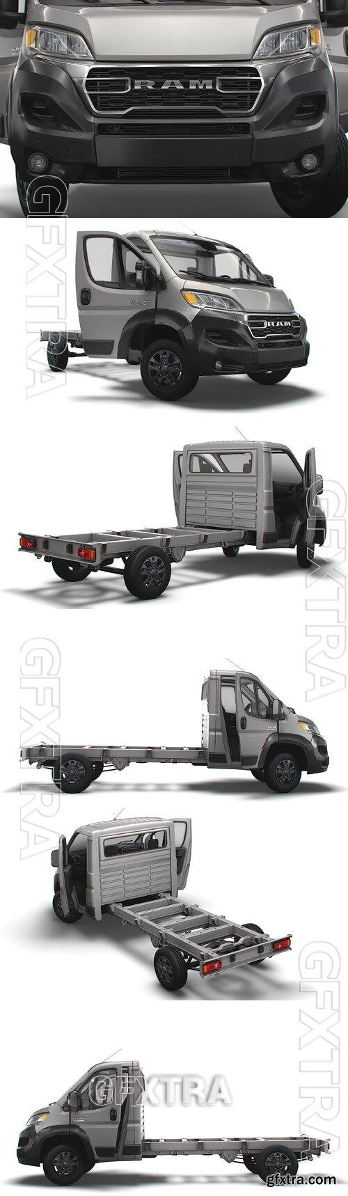 RAM Promaster Chassis HQInterior SCab 3800WB 2023 Model