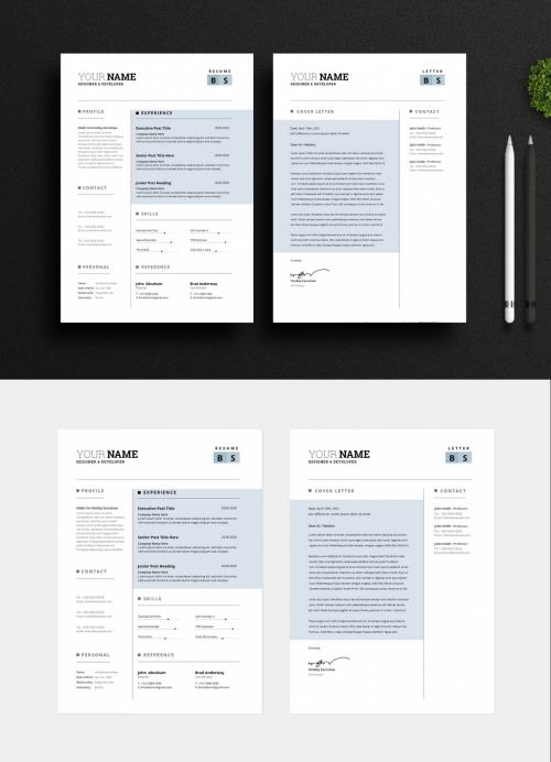 Creative Resume Layout