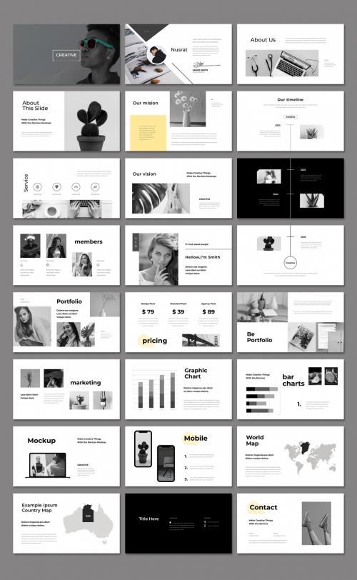 Creative Presentation Layout