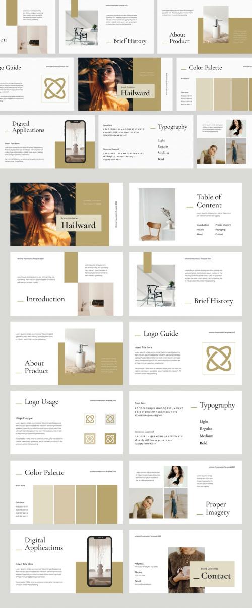 Brand Guidelines Presentation Template