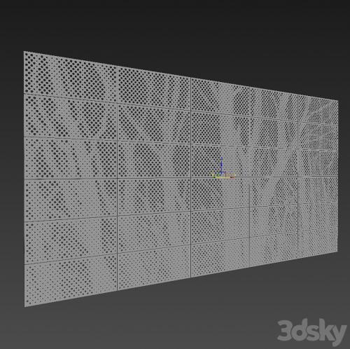 perforated metal panel N7