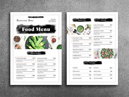 Restaurant Menu Layout