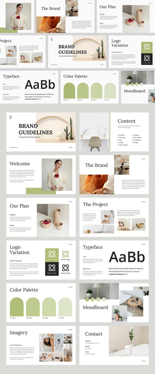 Brand Guidelines Presentation Layout