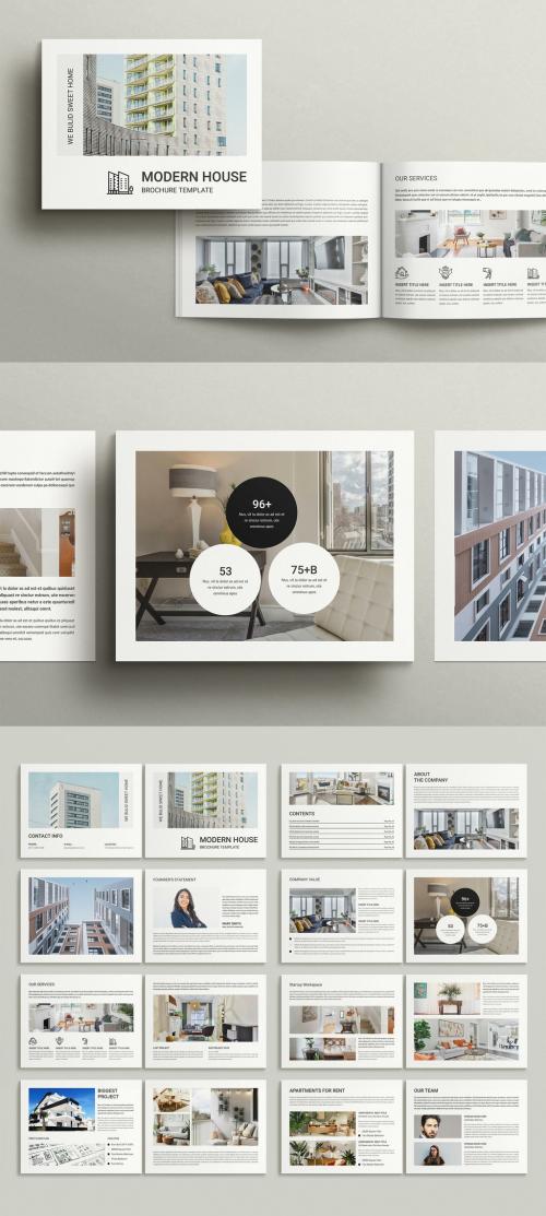 Real Estate Brochure Landscape Layout