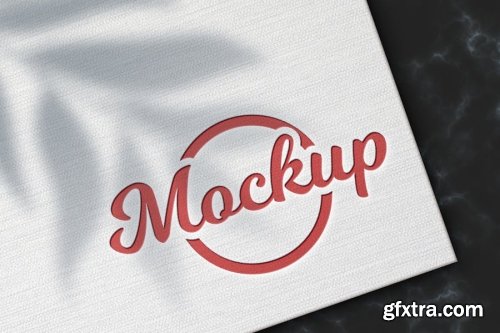 3D Logo Mockup Collection 14xPSD