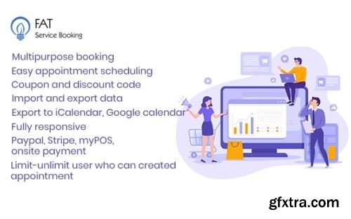 CodeCanyon - Fat Services Booking - Automated Booking and Online Scheduling v5.6 - 24214247 - Nulled