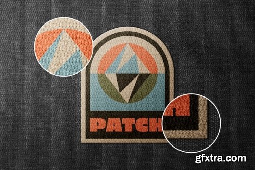 Patch Mockup Collection 14xPSD