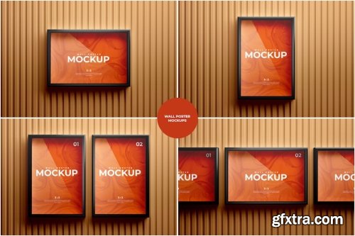 Poster Mockup Collection 13xPSD