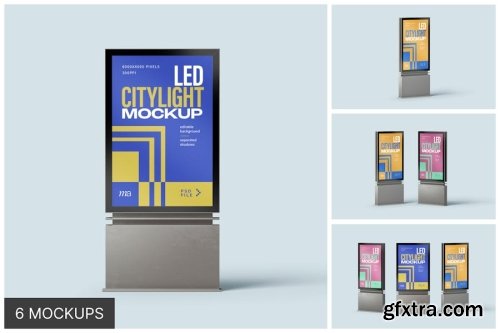 Advertisement Mockup Collection 14xPSD