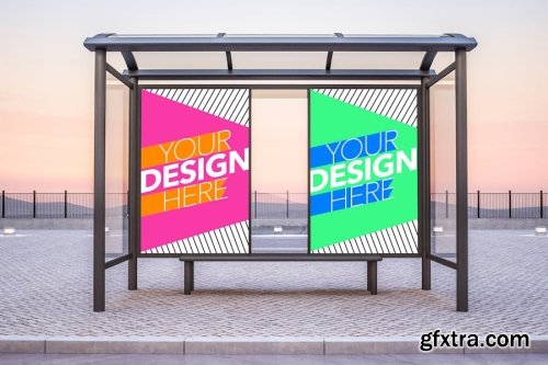 Advertisement Mockup Collection 14xPSD