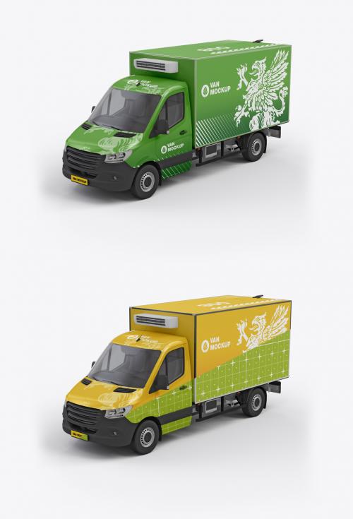 Box Truck Mockup