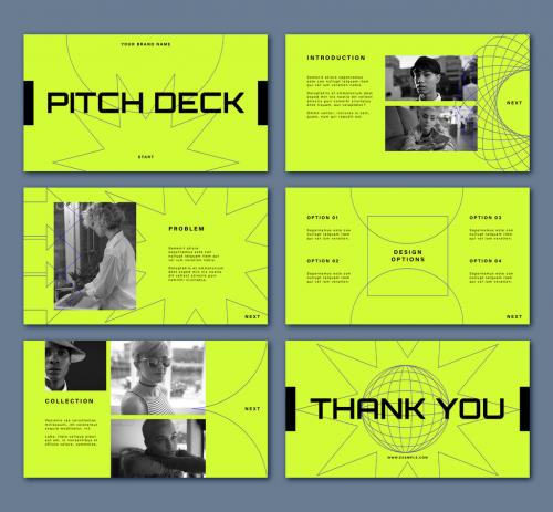 Pitch Deck with Interactive Functions