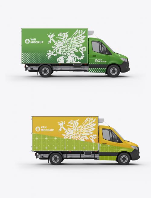 Box Truck Mockup