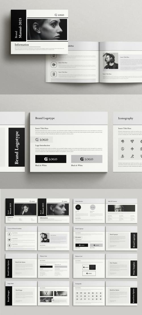 Brand Manual Landscape Layout