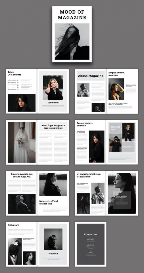 Mood of Magazine Layout