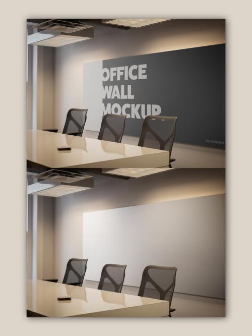 Office Wall Mockup