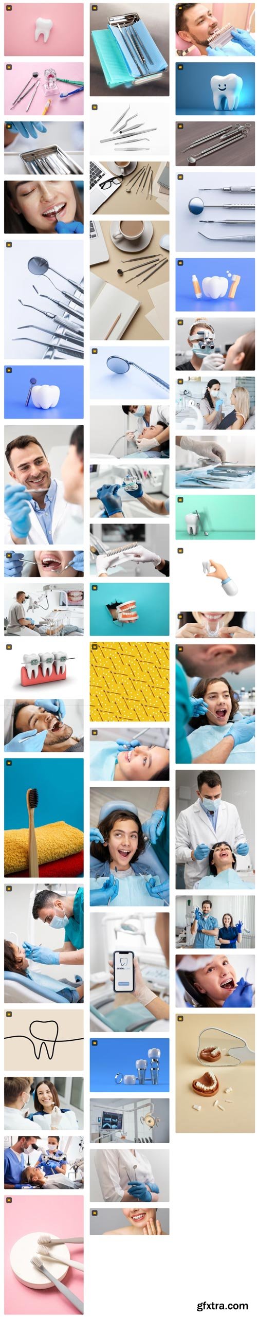 Premium Photo Collections - Dentist - 120xJPG