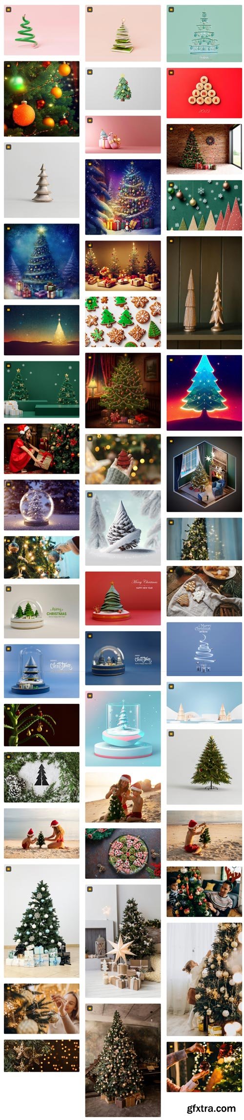 Premium Photo Collections - Christmas Tree - 123xJPG