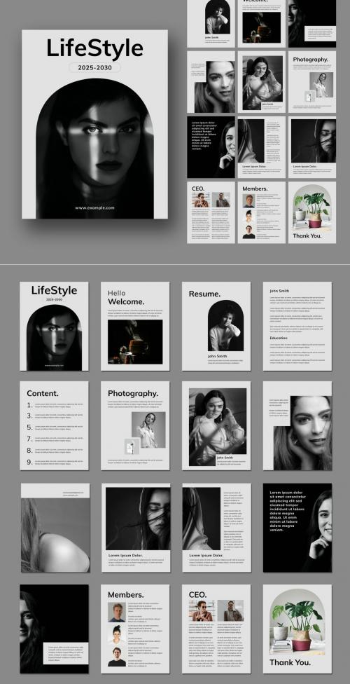 Lifestyle Magazine Layout