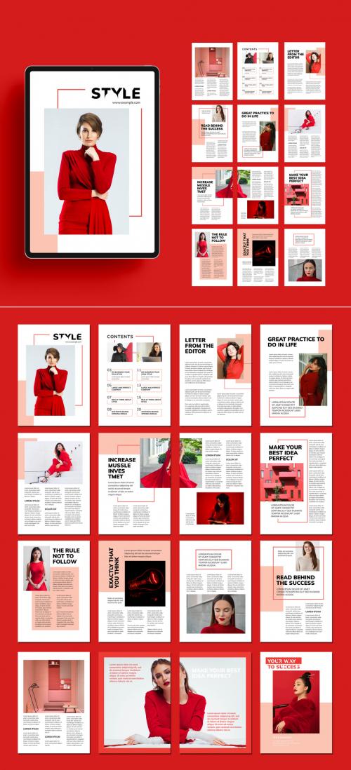 Fashion Styel Book Layout