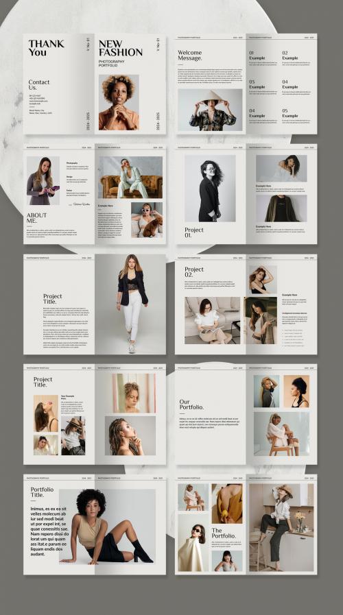 Fashion Portfolio Layout