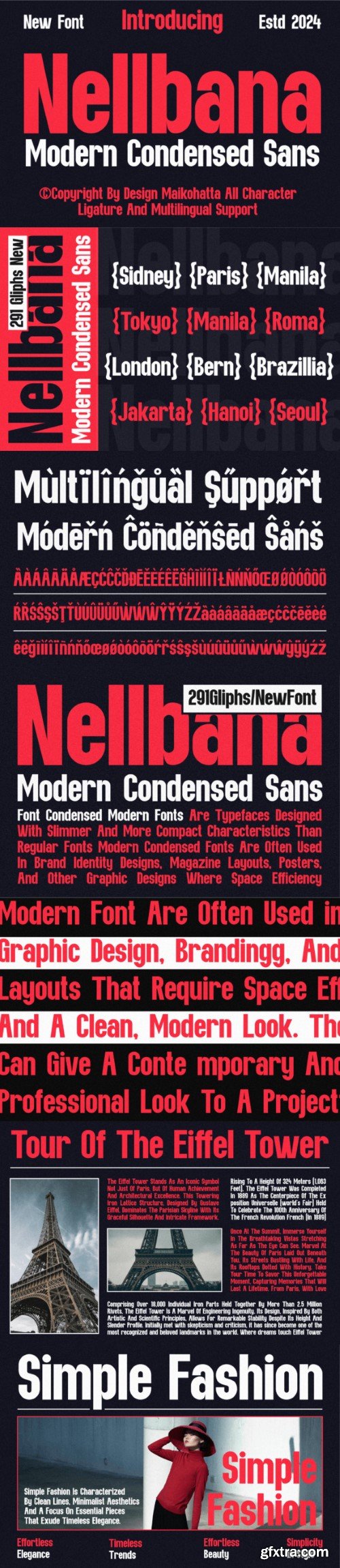 Nellbana Font