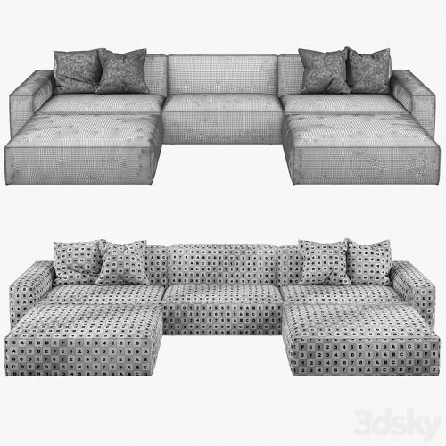 Restoration Hardware - Como Modular Fabric Sofas