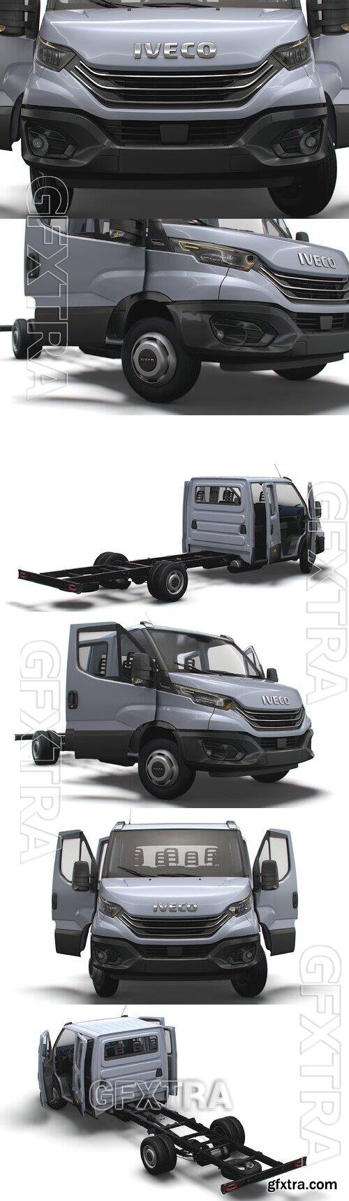 Iveco Daily Crew Cab L5 Chassis 2023 Model