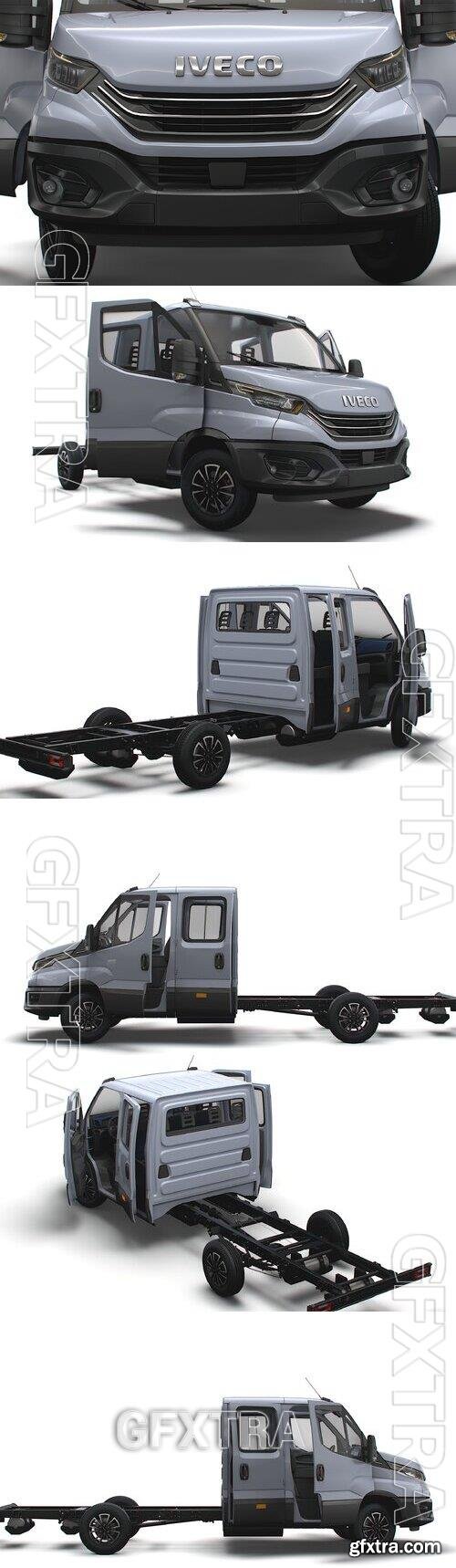 Iveco Daily Crew Cab L3 Chassis 2023 Model