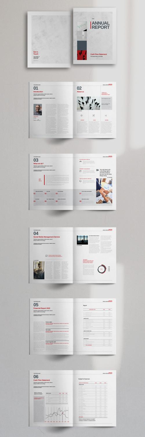 Annual Report Layout