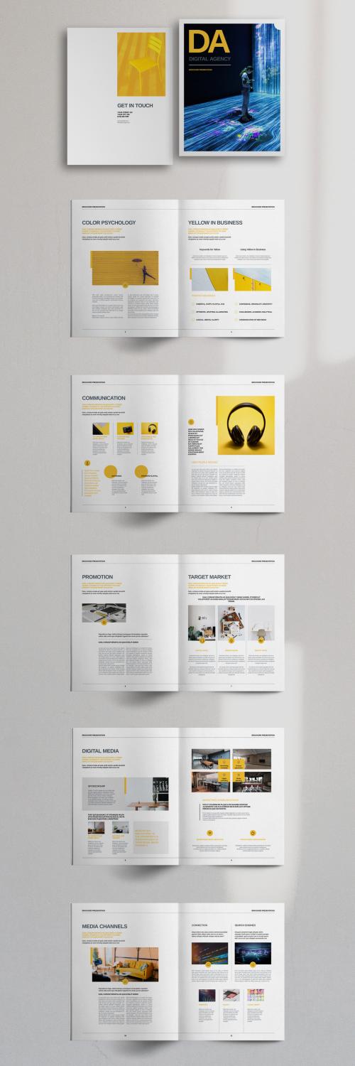 Digital Agency Brochure Layout