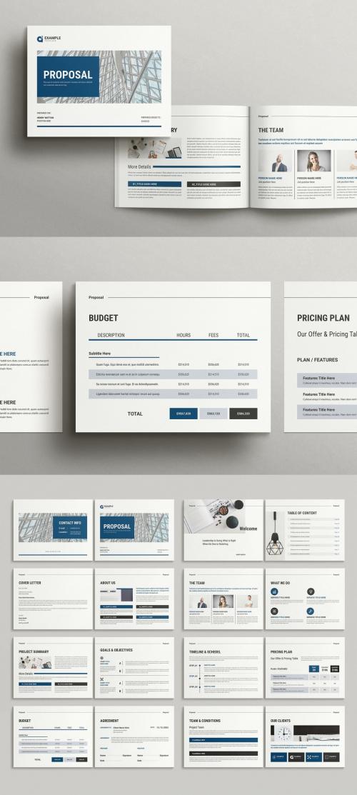 Proposal Layout - Landscape