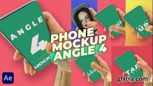 Videohive Phone Mockup Pack - Angle 4 52031591