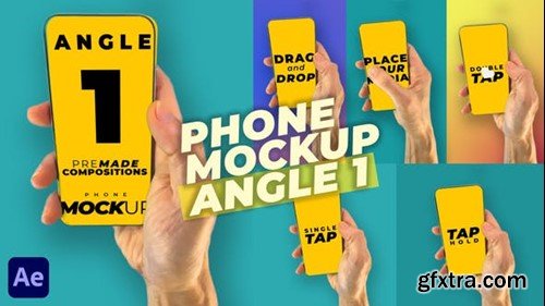 Videohive Phone Mockup Pack - Angle 1 52030983