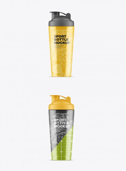 Gym Bottle Mockup