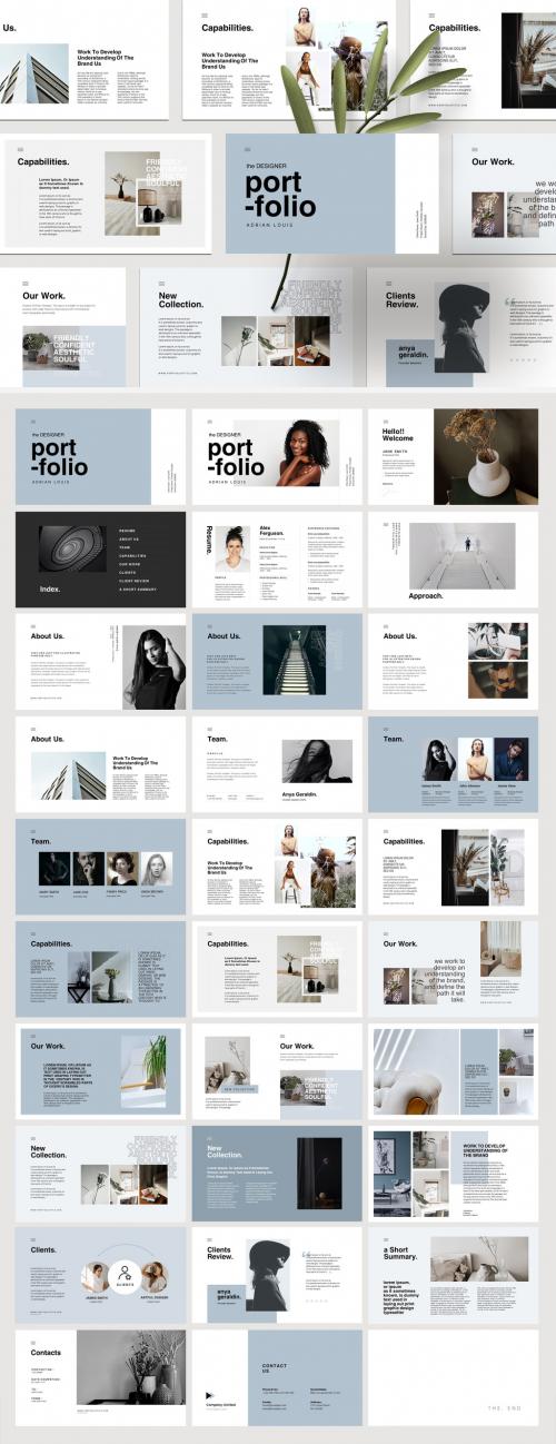 Portfolio Presentation Layout