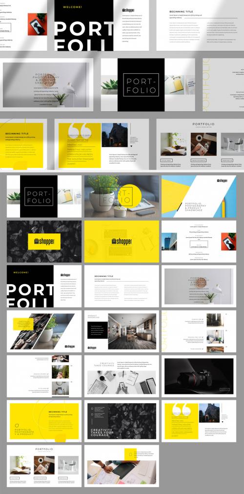 Portfolio Presentation Layout