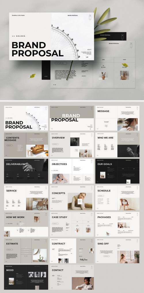 Brand Proposal Layout