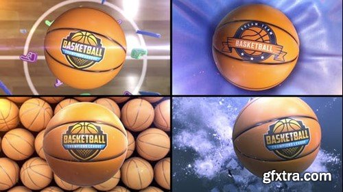 Videohive Basketball Bumper (4 bumpers) 51905413