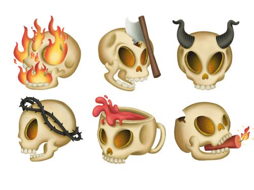 Skull Skeleton Clipart