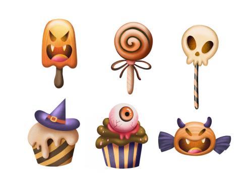 Halloween Candy Clipart