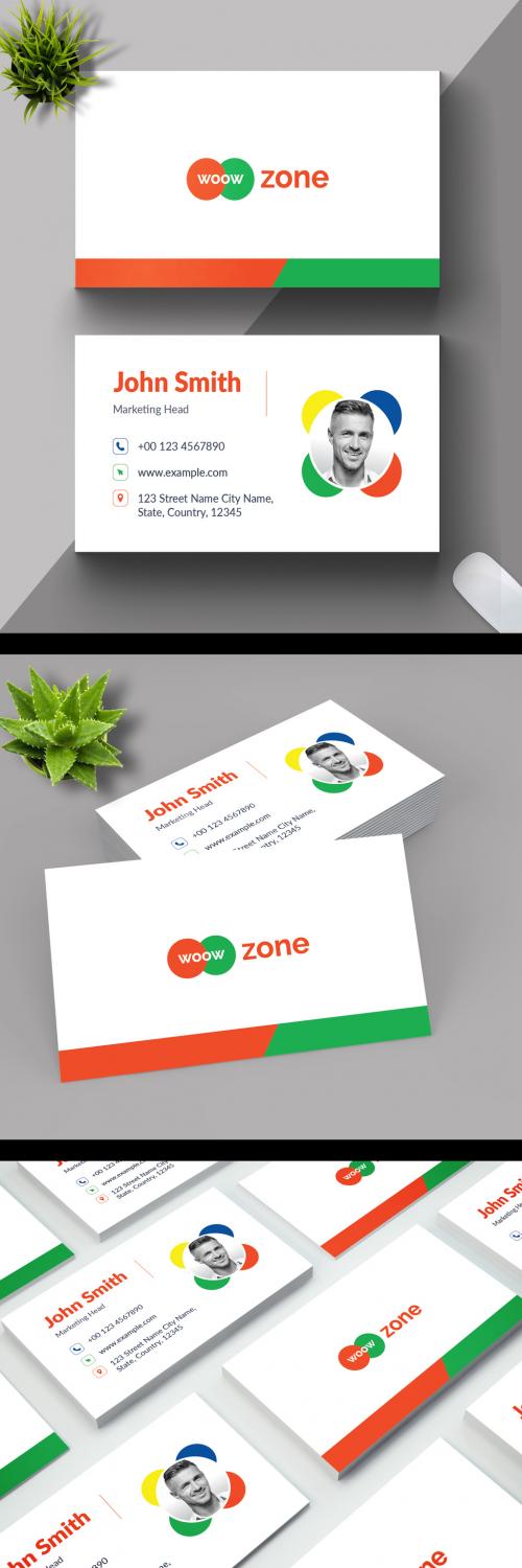 Business Card Layout