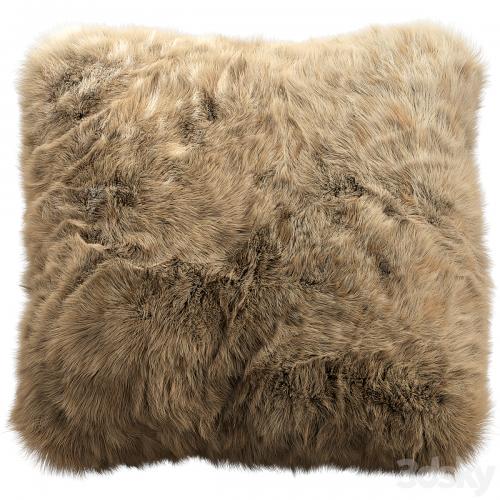 Fur pillow set 2