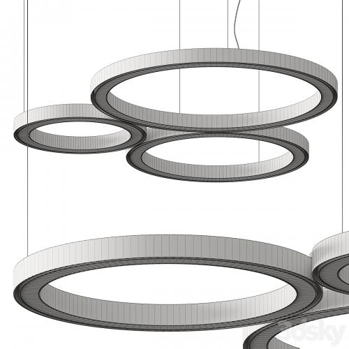 Artemide Ripple Cluster Pendant Lamps